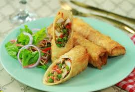 Other roll recipe on the blog are chicken spring rolls and other recipes made with with these sheets are onion samosa, these rolls. Chicken Vegetable Spring Rolls Recipe Sooperchef