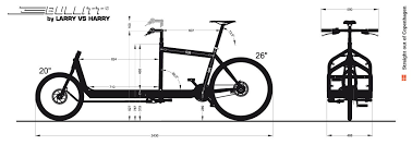 Bullitt Geometrie Und Masse Lastenfahrrad Bullitt Bike Fahrrad