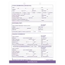 clinical record dental charts patient registration white 100