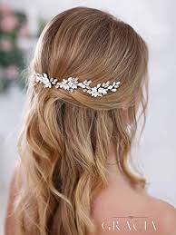 Get motivated with diy wedding projects for flowers in enjoyable containers such as pitchers, classic. Simsly Bride Flower Wedding Hair Pins Silver Hair Clips Bridal Headpiece Crystal Hair Accessories For Women And Girls Amazon Co Uk Beauty