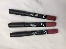 golden rose mat kalem ruj matte lipstick crayon no 21 8691190903213 fiyati yorumlari trendyol