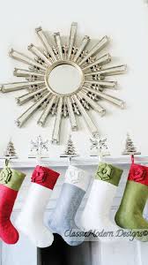 Maybe you would like to learn more about one of these? Home Living Stockings Beautiful Best Holiday Gifts Classic Elegant Set Of 5 Personalized Wool Felt Modern Christmas Stockings Unique Christmas Stockings