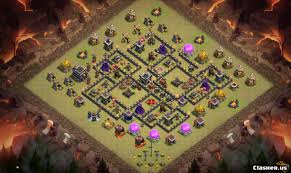 If the attackers want to go with golo variations, even if they can take down all 3 air defenses, they will never have enough balloons to this website is not affiliated with clash of clans or supercell in any way! Town Hall 9 Th9 War Trophy Base V74 Anti Dragon With Link 11 2019 Trophy Base Clash Of Clans Clasher Us