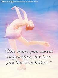 Then I Must Be Invincible In Competition Figure Skating Quotes Figure Skating Skate