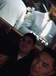 Check out the viewing screen for watch parties at The Rock! 📸 :Jeff Garcia