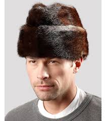 Top mink hat mens Online Men s Mink Fur Baseball Hat