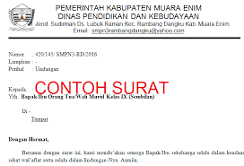 Berdasarkan peraturan sekretaris jenderal kementerian pendidikan dan kebudayaan (kemdikbud) nomor 5 tahun 2020, dinyatakan bahwa kelulusan sd, sdlb. Contoh Surat Undangan Rapat Kelulusan Mail Merge Info Pendidikan Terbaru