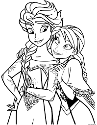 Coloriage mandala dauphin a imprimer gratuit coloriage a imprimer reine des neiges anna et elsa se retrouvent gratuit et colorier. Coloriage Elsa Et Anna Petite Novocom Top