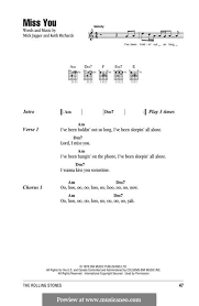 This is their 20 best songs selected over a span of 25 years of recording. Miss You The Rolling Stones Von K Richards M Jagger Auf Musicaneo
