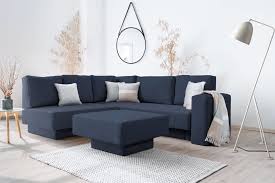 Weitere ideen zu schlafsofa, kleine couch, couch mit schlaffunktion. Choice 16 Velare Kleines Ecksofa Moderne Farben Doppelbett Schlaffunktion Und Stauraum Feydom Modulsofa