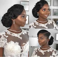 They can match your hair color perfectly and give you extra volume or length to create the look of your this wedding hairstyle is also a wonderful choice if you opted for a dress with a simple design or an 43 black wedding hairstyles for black women. Wedding Hair For Black Women Bridal Hair Updo Natural Wedding Hairstyles Black Wedding Hairstyles