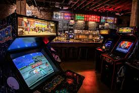 Upcoming gaming store representing retro games and looking to promote a lucky youtuber by adding a video to our websites homepage. Games Barcade The Original Arcade Bar