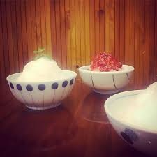 tobeyaa k labo氷 8月2425日当店カフェにて砥部焼でいただくかき氷をテーマにイベントを開催しますご一緒していただくのはご近所緑町一番街の砥部焼専門店tobeyaさん涼しげな器に氷を盛り付けてお召し上がりいただきます店内ではtobe decorative bowls bowl serving