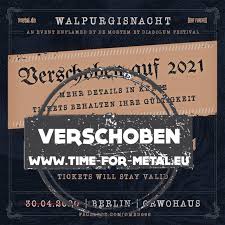 Please refrain from reading if you are not yet familiar with all the latest media released. Walpurgisnacht 2020 Wurde Auf 2021 Verschoben Time For Metal Das Metal Magazin