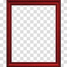 Red Picture Frame Transparent Background Png Clipart Red Picture Frames Red Frame Transparent Background