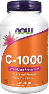 1,000 mg of vitamin c with other antioxidantsƚ & b vitamins. Amazon Com Now Supplements Vitamin C 1 000 With Rose Hips Sustained Release Antioxidant Protection 250 Tablets Health Personal Care