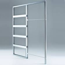 Chassis Metallique Pour Porte Coulissante A Galandage Chassis A Galandage Premonte Edac Deya