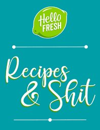 Organization And Shit Made A Cover For My Hellofresh Recipe Binder Feel Free To Print Out And Use If You Want Hellofresh