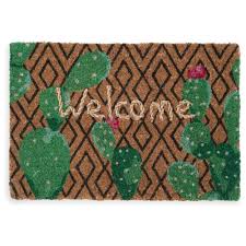 Kleurrijke Deurmat 45 X 75 Cm Cactus Door Mat Door Mat Diy Maisons Du Monde