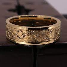 Other Hand Engraved Products London Engraver Men S Rings Mens Wedding Rings Opal Jewelry Necklace