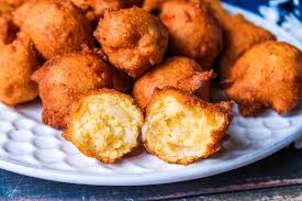 Pour the buttermilk mixture into the dry ingredients and mix until blended. Grandma S Hush Puppies