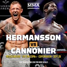 On the other hand, it seems jared cannonier has found the right weight division for him at the middleweight. Mmafighting Com On Twitter Icymi Jack Hermansson Vs Jared Cannonier Targeted For Ufccopenhagen Main Event Https T Co 5hraokjyv3