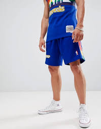 To complete the relaxed look, add a pair of comfy sweatpants or shorts. Mitchell Ness Nba Denver Nuggets Swingman Shorts Asos