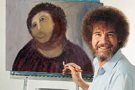 Image result for defacing painting restoration