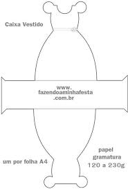 Molde Caixinha De Papel Para Lembrancinha De Aniversario Molde Caixa Vestido Molde Caixa Caixinhas Para Lembrancinhas Caixas De Brindes