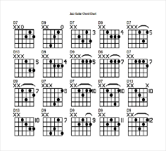 15 Word Guitar Chord Chart Templates Free Download Free