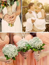 Pin By Tina Kelley On Bouq Wedding Babys Breath Bouquet Bridesmaid Bouquet