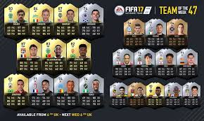 If you like solid midfields, you will love this one. Fifa Ultimate Team Team Of The Week Totw 47 August 9th 2017 Thexboxhub