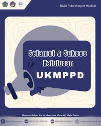 CONGRATULATION] Hello Young Research Selamat kakak-kakak alumni MARC atas  kelulusan UKMPPD! Semoga pencapaian ini menjadi awal dari perjalanan  panjang yang penuh berkah dalam pengabdian sebagai dokter yang profesional  dan berintegritas. Semoga sukses
