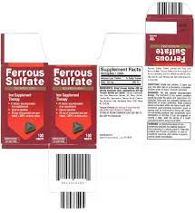 It is one of the most common element forming the earth and is present in large amounts at the inner and outer core of the earth. Ferrous Sulfate Tablets Usp 325 Mg