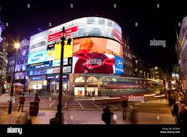 Piccadilly circus night neon hi-res stock photography and images - Alamy