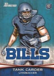 Carder played college football at tcu. 2012 Bowman 108 Tank Carder Rc Buffalo Bills Ebay