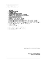 Fungsi utama mendapatkan sukatan pelajaran terkini. Contoh Fail Meja Gpm