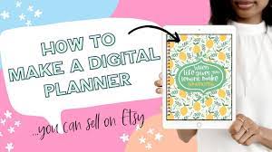 How to start digital planning. How To Make A Digital Planner That You Can Sell On Etsy The Digital Planner Template Kit Youtube
