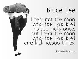 Bruce lee is my hero and idol, his movies encouraged me to take up martial arts and his words offer me wisdom and encouragement every day. 11 Powerful Bruce Lee Quotes You Need To Know