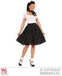 Viele haben noch alte flower power outfits von damals im kleiderschrank sollte das aber zu kalt sein, können beach outfits mit kimonos oder tuniken für damen kombiniert werden. Rock N Roll Rock In Schwarz 50er Jahre Rock Universal Dame Scherzwelt