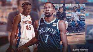 Kevin durant ретвитнул(а) rishaw johnson. Nets News Kevin Durant Working Out With Pistons Sekou Doumbouya