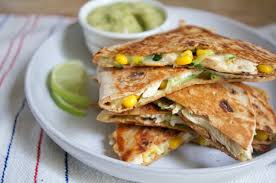 Chicken quesadillas are one of those meals that seem like they shouldn't need a recipe. Healthy Chicken Quesadillas Are Loaded With Vegetables With An Avocado Salsa On The Side