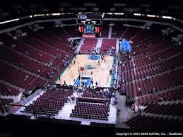 target center seat views section by section