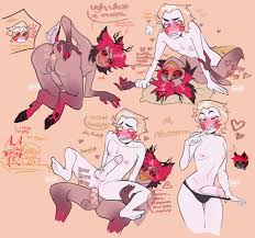 hazbin hotel, alastor (hazbin hotel), anal sex, ass focus, blonde hair - R34  Vault