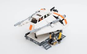 Instructions To Build A Lego Snowspeeder In Minifig Scale Istruzioni Star Wars Lego