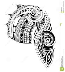 Las zonas del cuerpo escogidas para hacerse sus tatuajes los antiguos guerreros maoríes tenia importancia, no era lo mismo el rostro que las manos, o que el pecho, cada ubicación tenía su significado. Plantilla Maori Del Tatuaje De La Manga Del Estilo Ilustracion Del Vector Ilustracion De Polinesio Estilo 86604266