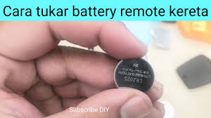 Harga tukar bateri alarm kereta. Diy Cara Tukar Bateri Remote Kereta How To Change Car Remote S Battery Youtube