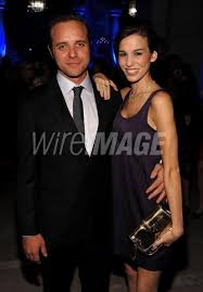 Actors Griff Furst and Christy Carlson Romano attend Conde Nast...