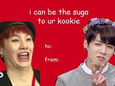 Don't worry, we did the creative thinking for you with these. 9 Bts Valentines Day Cards Ideas Valentines Memes Valentine Day Cards Valentines