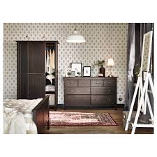 The ikea hemnes two sliding door wardrobe has an overall height of 77.5 (197 cm), width of 47.25 (120 cm. Hemnes 8 Drawer Dresser Black Brown 63x37 3 8 Ikea Hemnes Ikea Hemnes Dresser Drawers
